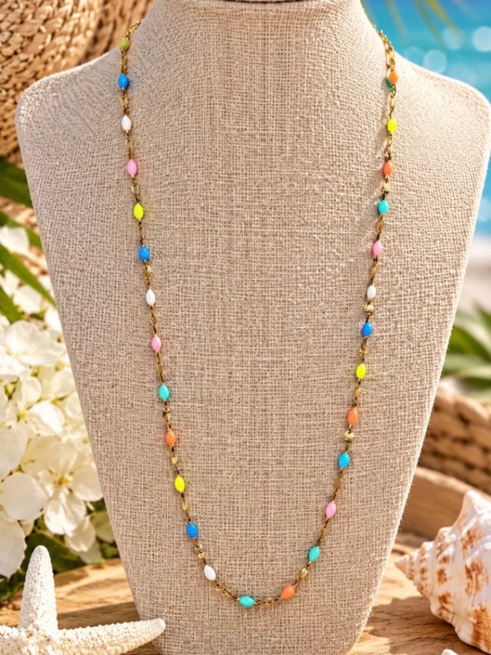 NWT Atolea Rainbow Dainty Choker